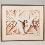 1741 2079 Färglitografi